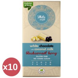 Health Market White Delight feketeribizlis fehér tábla kínáló 10X80 g