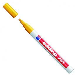 Marker Edding 751 lakk sárga 1-2mm