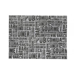 Infibra tányéralátét Gourmet mintás 30x40cm 250 darab/csomag