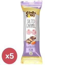 Health Market Good4You Sós Karamell ízű szelet – 5×25 g