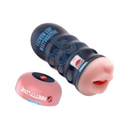 Pretty Love Vacuum Cup - élethű száj maszturbátor (testszínű)