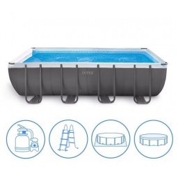 Intex medence Ultra XTR 549x274x132cm 4m3/h homokszűrővel #26356