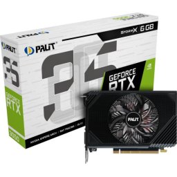 GeForce RTX 3050 6GB Palit StormX NE63050018JE-1072F videokartya