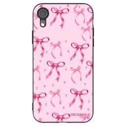 Fekete szilikon tok az alábbi mobiltelefonokra Apple iPhone XR - Bow Aesthetic