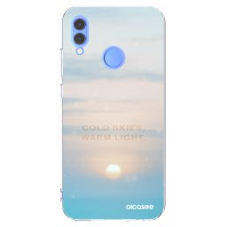 Átlátszó szilikon tok az alábbi mobiltelefonokra Huawei P Smart 2019 - COLD SKIES