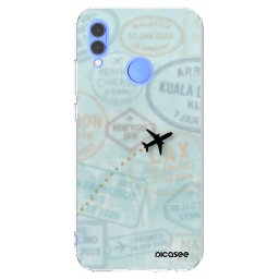 Átlátszó szilikon tok az alábbi mobiltelefonokra Huawei P Smart 2019 - FLIGHT PATH