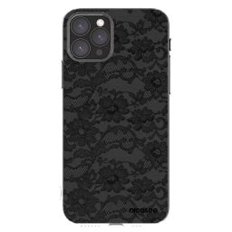 Átlátszó szilikon tok az alábbi mobiltelefonokra Apple iPhone 11 Pro - Dark Elegance