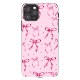 Átlátszó szilikon tok az alábbi mobiltelefonokra Apple iPhone 11 Pro - Bow Aesthetic