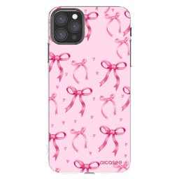 Átlátszó szilikon tok az alábbi mobiltelefonokra Apple iPhone 11 Pro Max - Bow Aesthetic