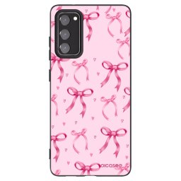 Fekete szilikon tok az alábbi mobiltelefonokra Samsung Galaxy S20 FE - Bow Aesthetic