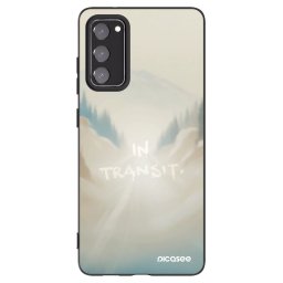 Fekete szilikon tok az alábbi mobiltelefonokra Samsung Galaxy S20 FE - IN TRANSIT
