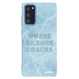 Átlátszó szilikon tok az alábbi mobiltelefonokra Samsung Galaxy S20 FE - SILENCE