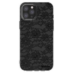 Átlátszó szilikon tok az alábbi mobiltelefonokra Apple iPhone 12 Pro Max - Dark Elegance
