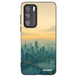 Fekete szilikon tok az alábbi mobiltelefonokra Huawei P40 - Airplane mode