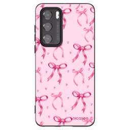 Fekete szilikon tok az alábbi mobiltelefonokra Huawei P40 - Bow Aesthetic