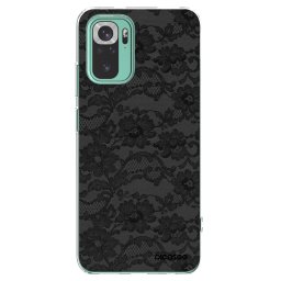 Átlátszó szilikon tok az alábbi mobiltelefonokra Xiaomi Redmi Note 10 Pro - Dark Elegance