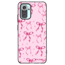 Fekete szilikon tok az alábbi mobiltelefonokra Xiaomi Redmi Note 10 Pro - Bow Aesthetic