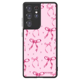 ULTIMATE CASE Samsung Galaxy S21 Ultra 5G G998B - készülékre - Bow Aesthetic