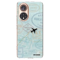 Átlátszó szilikon tok az alábbi mobiltelefonokra Huawei Nova 9 - FLIGHT PATH