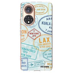Átlátszó szilikon tok az alábbi mobiltelefonokra Huawei Nova 9 - PASSPORT EDITION