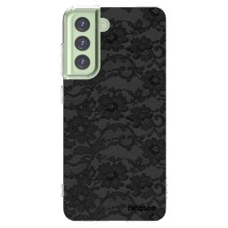 Átlátszó szilikon tok az alábbi mobiltelefonokra Samsung Galaxy S21 FE 5G - Dark Elegance