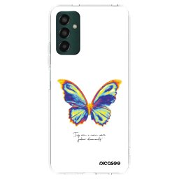 Átlátszó szilikon tok az alábbi mobiltelefonokra Samsung Galaxy M13 M135F - Diamanty White