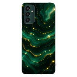 Átlátszó szilikon tok az alábbi mobiltelefonokra Samsung Galaxy M13 M135F - Emerald