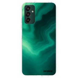 Átlátszó szilikon tok az alábbi mobiltelefonokra Samsung Galaxy M13 M135F - Malachite
