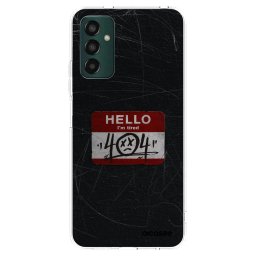 Átlátszó szilikon tok az alábbi mobiltelefonokra Samsung Galaxy M13 M135F - HELLO 404