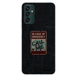 Átlátszó szilikon tok az alábbi mobiltelefonokra Samsung Galaxy M13 M135F - EMERGENCY