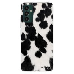 Átlátszó szilikon tok az alábbi mobiltelefonokra Samsung Galaxy M13 M135F - Black Moo