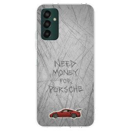 Átlátszó szilikon tok az alábbi mobiltelefonokra Samsung Galaxy M13 M135F - Garage Scratch