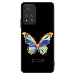 ULTIMATE CASE Xiaomi Redmi Note 11 Pro+ 5G - készülékre - Diamanty Black