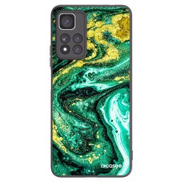 Fekete szilikon tok az alábbi mobiltelefonokra Xiaomi Redmi Note 11 Pro+ 5G - Green Gold