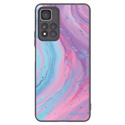 Fekete szilikon tok az alábbi mobiltelefonokra Xiaomi Redmi Note 11 Pro+ 5G - Pink liquid