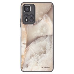 Fekete szilikon tok az alábbi mobiltelefonokra Xiaomi Redmi Note 11 Pro+ 5G - Cream marble