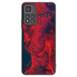 Fekete szilikon tok az alábbi mobiltelefonokra Xiaomi Redmi Note 11 Pro+ 5G - Organic red