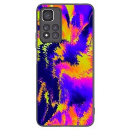 Fekete szilikon tok az alábbi mobiltelefonokra Xiaomi Redmi Note 11 Pro+ 5G - Burn