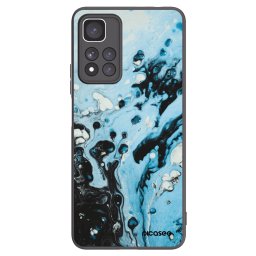 Fekete szilikon tok az alábbi mobiltelefonokra Xiaomi Redmi Note 11 Pro+ 5G - Organic blue
