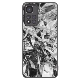 Fekete szilikon tok az alábbi mobiltelefonokra Xiaomi Redmi Note 11 Pro+ 5G - Chrome