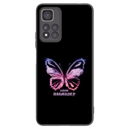Fekete szilikon tok az alábbi mobiltelefonokra Xiaomi Redmi Note 11 Pro+ 5G - Diamanty Purple