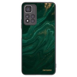 Fekete szilikon tok az alábbi mobiltelefonokra Xiaomi Redmi Note 11 Pro+ 5G - Green