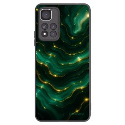 Fekete szilikon tok az alábbi mobiltelefonokra Xiaomi Redmi Note 11 Pro+ 5G - Emerald