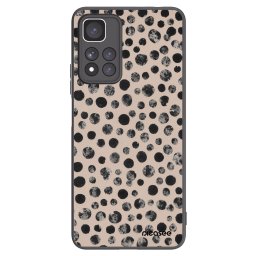 Fekete szilikon tok az alábbi mobiltelefonokra Xiaomi Redmi Note 11 Pro+ 5G - Dots