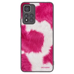 Fekete szilikon tok az alábbi mobiltelefonokra Xiaomi Redmi Note 11 Pro+ 5G - Pink Moo