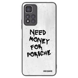 Fekete szilikon tok az alábbi mobiltelefonokra Xiaomi Redmi Note 11 Pro+ 5G - White Dollar