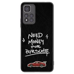 Fekete szilikon tok az alábbi mobiltelefonokra Xiaomi Redmi Note 11 Pro+ 5G - Dark Racer
