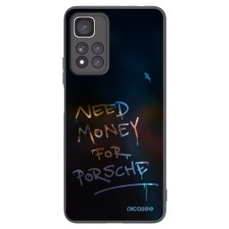 Fekete szilikon tok az alábbi mobiltelefonokra Xiaomi Redmi Note 11 Pro+ 5G - Neon Nights