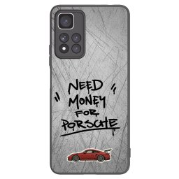 Fekete szilikon tok az alábbi mobiltelefonokra Xiaomi Redmi Note 11 Pro+ 5G - Grey Drift