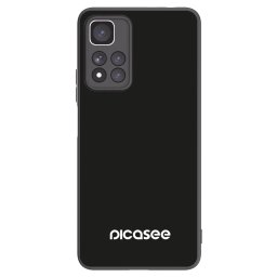 Fekete szilikon tok az alábbi mobiltelefonokra Xiaomi Redmi Note 11 Pro+ 5G - Picasee